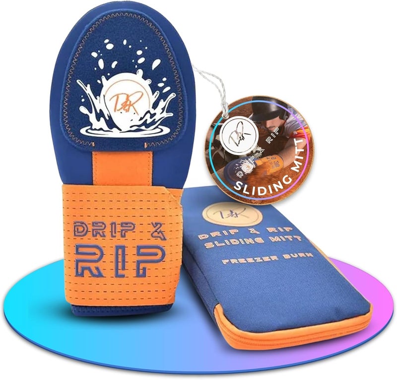 Drip & Rip Sliding Mitt Youth for Baseball & Softball - Ice Cream Sliding Mitt Design with Hand Protection - Base Running, Breathable, Durable, Ambidextrous - Ages 10+ - Image 1